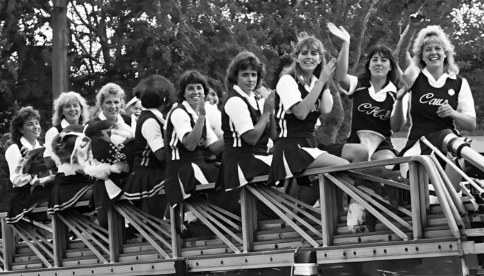CHS Cheerleaders 1986